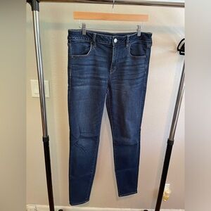 American Eagle Dark Wash Jean Jegging size 12 long
